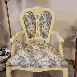 Antique Chair And A Dressr