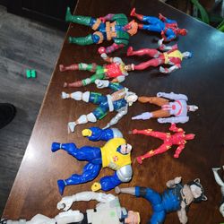 Vintage Toy Biz Action Figures 1(contact info removed)