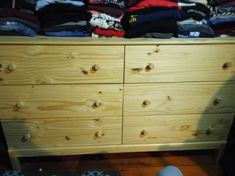 Only $75! Wooden dresser