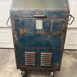 Vintage Industrial Electrical Cabinet – Square D Safety Switch (100+ Years Old)
