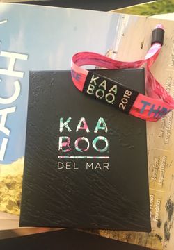 3 day kaaboo Del Mar ticket