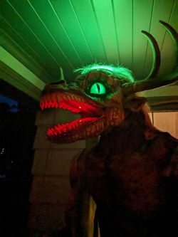 7.5 ft Animatronic Marsh Monster