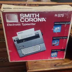 Electric typewriter