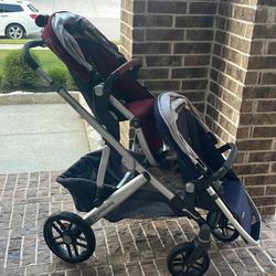UPPAbaby Double Stroller Travel System and Nuna Pipa RX Car Seat YOU GET EVERYTHING SHOWN