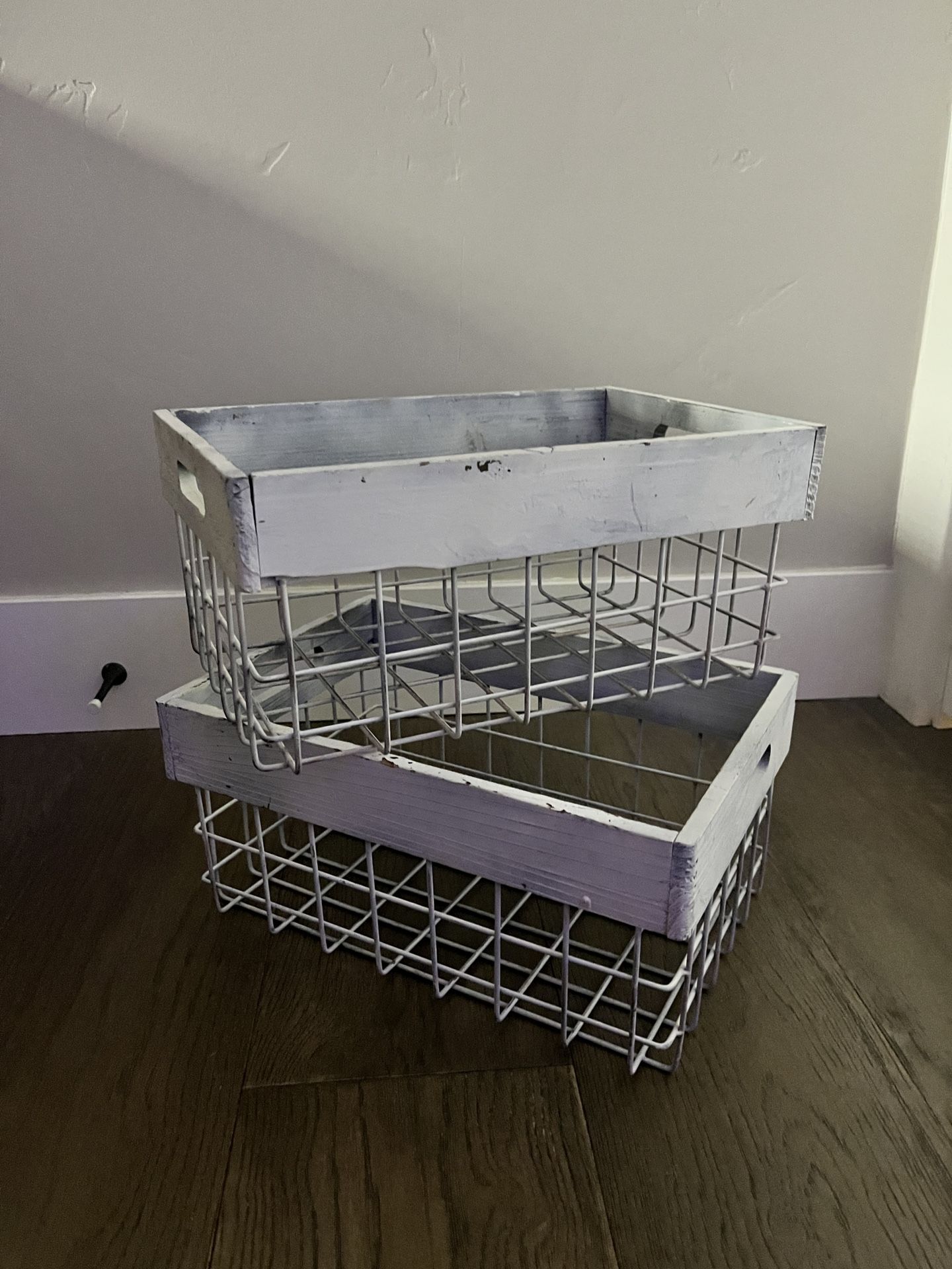 Rustic Bins