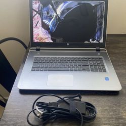 17" HP Pavilion B&O Core i5-6200u@ 2.30GHz,4GB RAM,320GB HD, FOR PARTS OR REPAIR