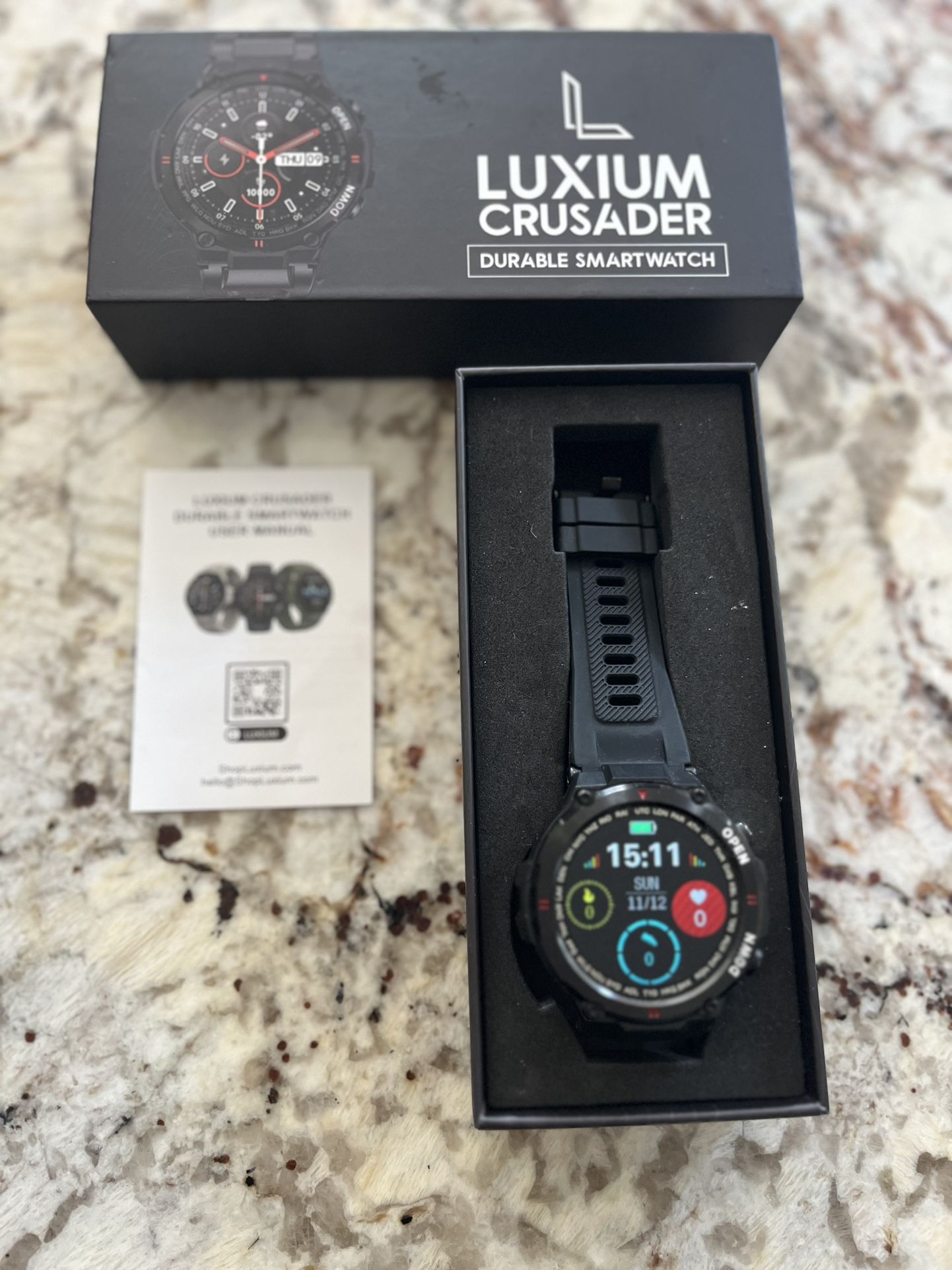 Luxium Crusader Smart Watch