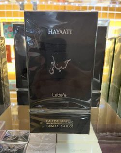 Haayati By Lattafa 3.4 Oz Cologne Bottle Spray For men