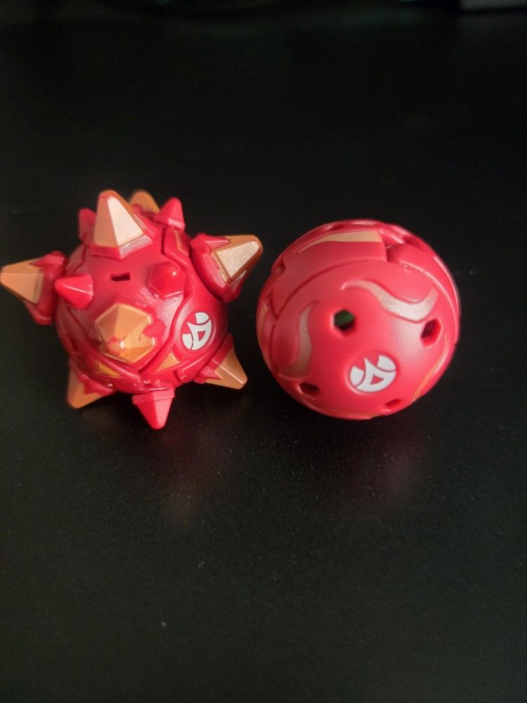 Bakugan battle Brawlers B2 pyrus centipoid 540G/B2 pyrus Hexstar trap.