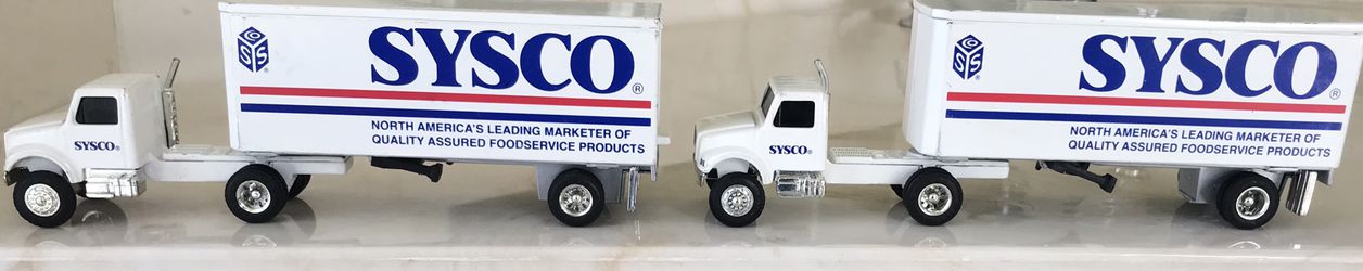 Diecast model SYSCO tractor-trailer