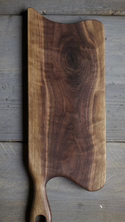 Custom made hardwood cutting boards