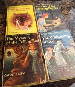 Four Nancy Drew books