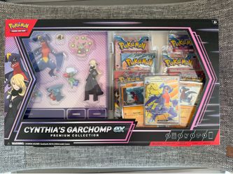 Pokemon Cynthia's Garchomp EX Premium Collection