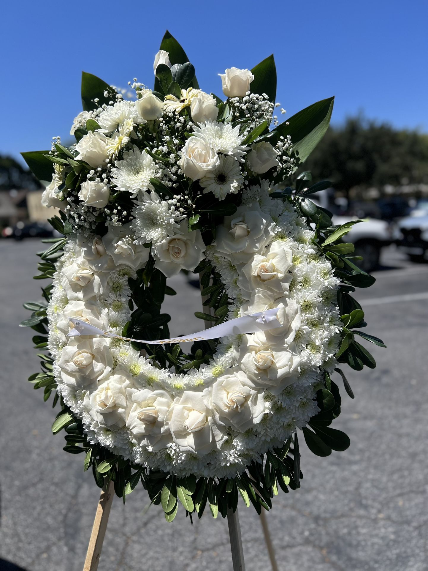 Meduim Funeral Wreath 