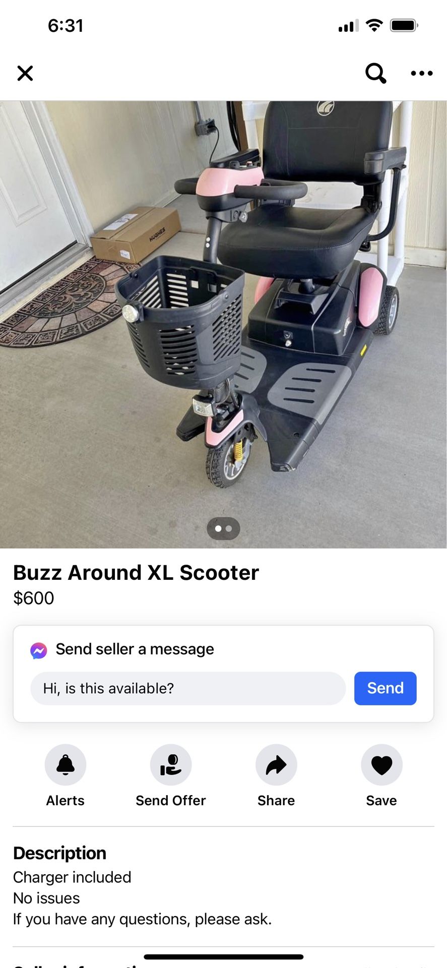 Selling John’s Cuck Chair