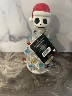 Néw nightmare before Christmas Santa jack 10 inch ceramic tree