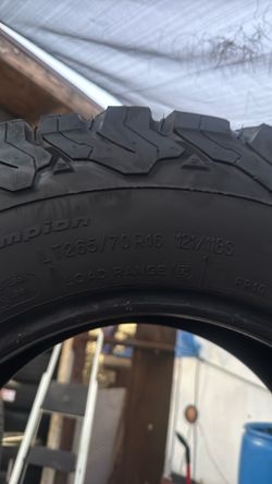 265/70/16 BFGoodrich