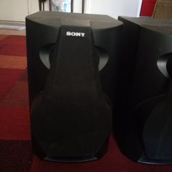 Speakers Sony Great Sound Ready For Hook-up
