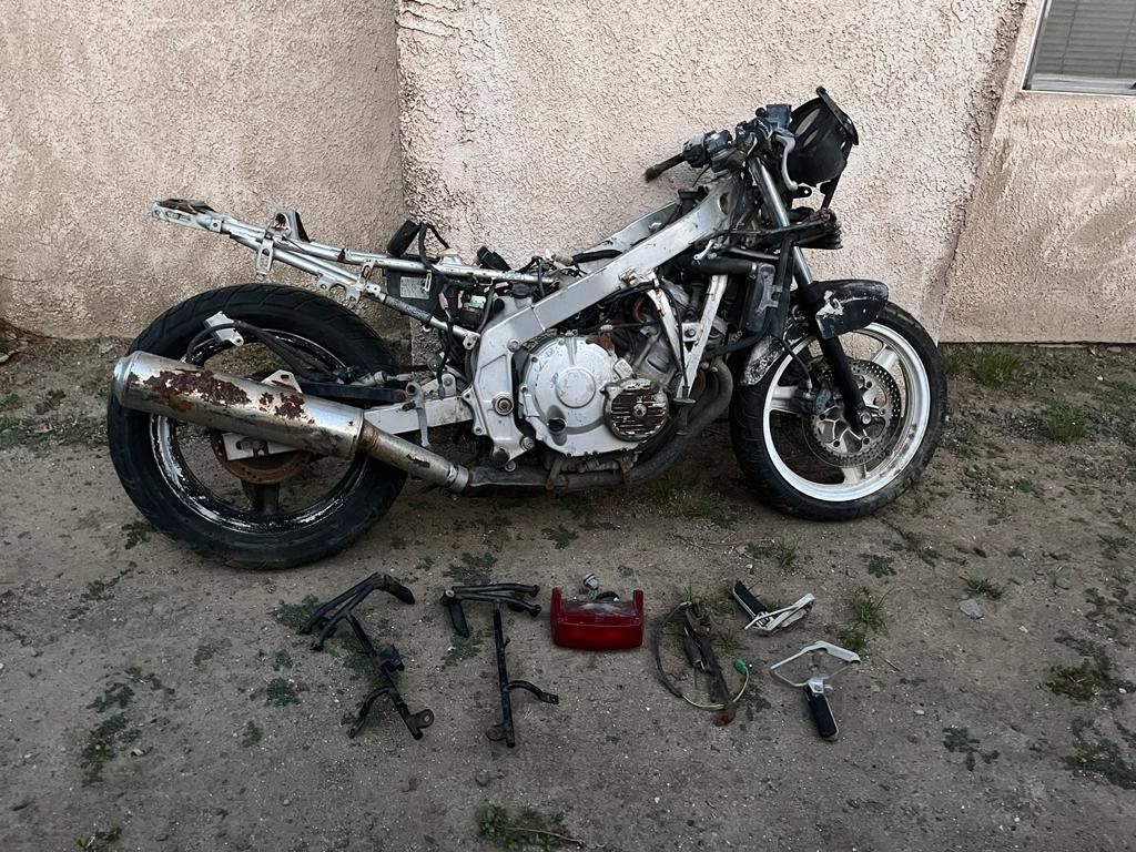 1989 Honda CBR600f  Motorcycle 