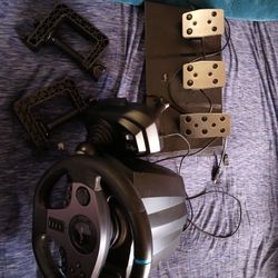 Px9 Race Wheel,shifter,pedals 