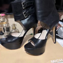 Michael Kors Leather Heels 6.5 