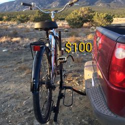 Locking 2 Bike Rack Platform Style Heavy-duty For Hitch
