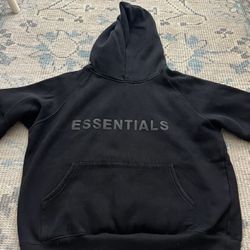 black fog essential hoodie XL