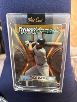 Wade Boggs Wild Card Fantasy Baseball Atompunk Edition 1/1 Card
