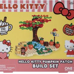 NWT Hello pumpkin patch 110pcs Building Set 