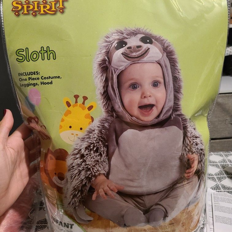 Baby Sloth Costume (6-12 Months)