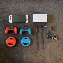 NINTENDO SWITCH OLED with Extras