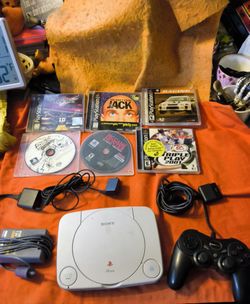 Original PS1 console controller 6 games tested works great Will not separate