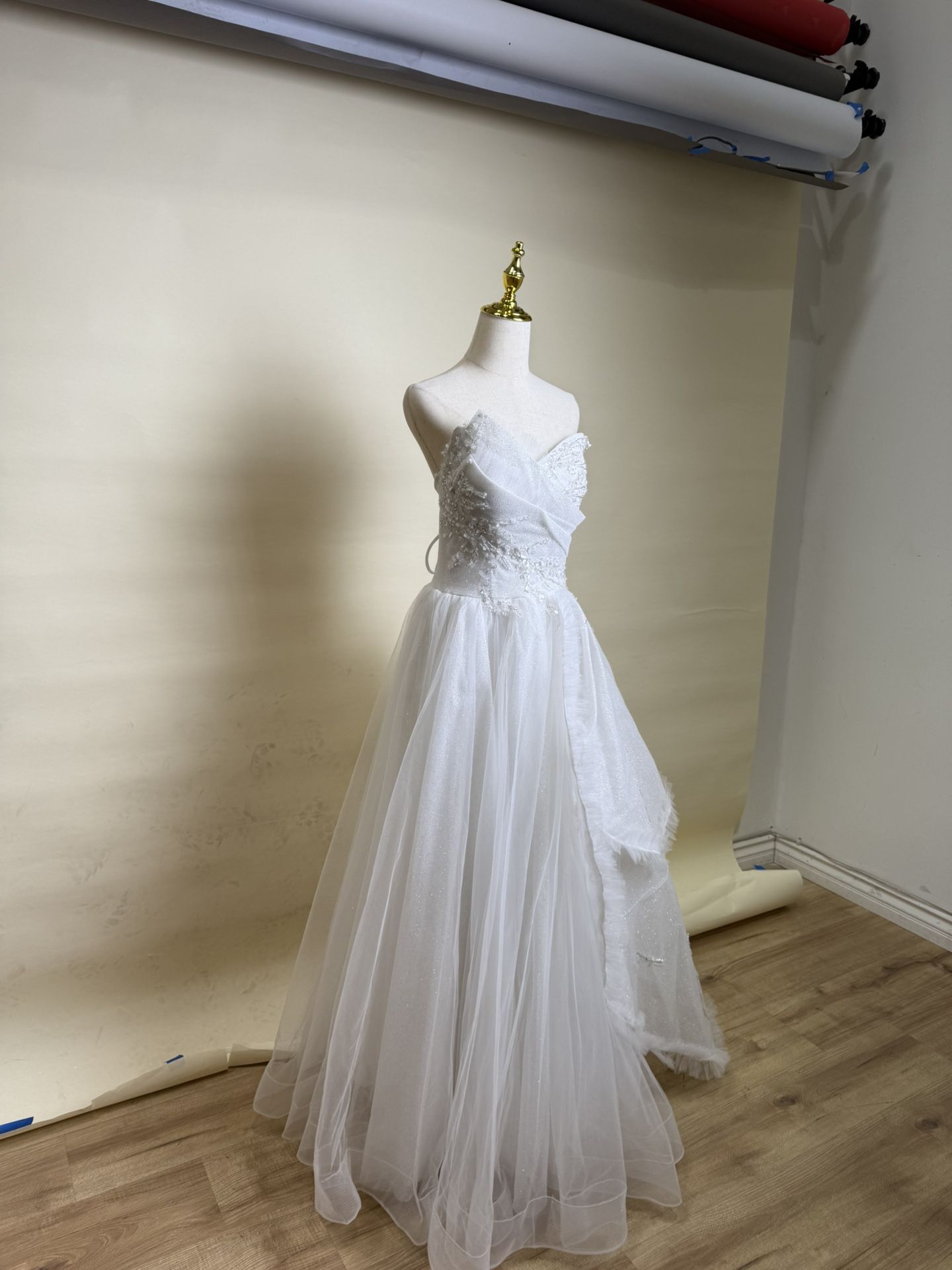 Strapless Sequin Wedding Dress – One Size – Irvine CA Local Pickup – $20