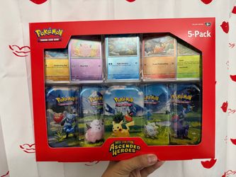Pokemon Ascended Heroes mini tins box