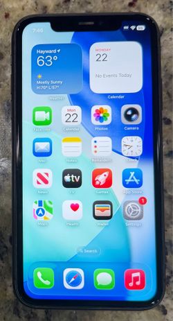 iPhone 11 Factory Unlocked can be used in all countries 64GB 73% Battery Health Free Charging Cable and Case No problems