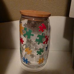 16oz Cups With Bamboo Lids Comes With Straw