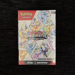POKÉMON SCARLET & VIOLET PRISMATIC EVOLUTIONS BOOSTER BUNDLE