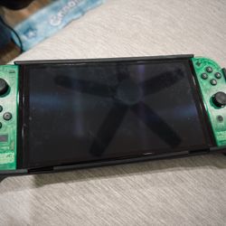 Clear Green Switch Nintendo