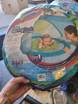 Baby Spring Float with Sun Canopy