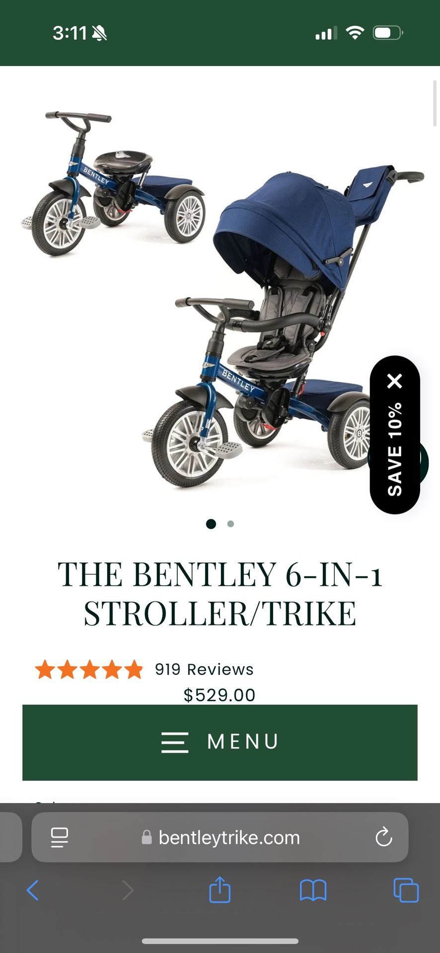 Bentley Trike
