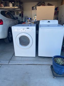 SAMSUNG WASHER, LG DRYER