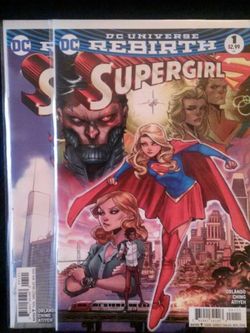 DC Comics SUPERGIRL #1 REBIRTH and Variant