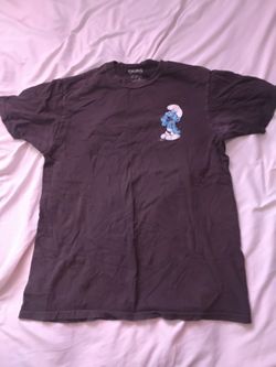 Black Smurfs Shirt Size M