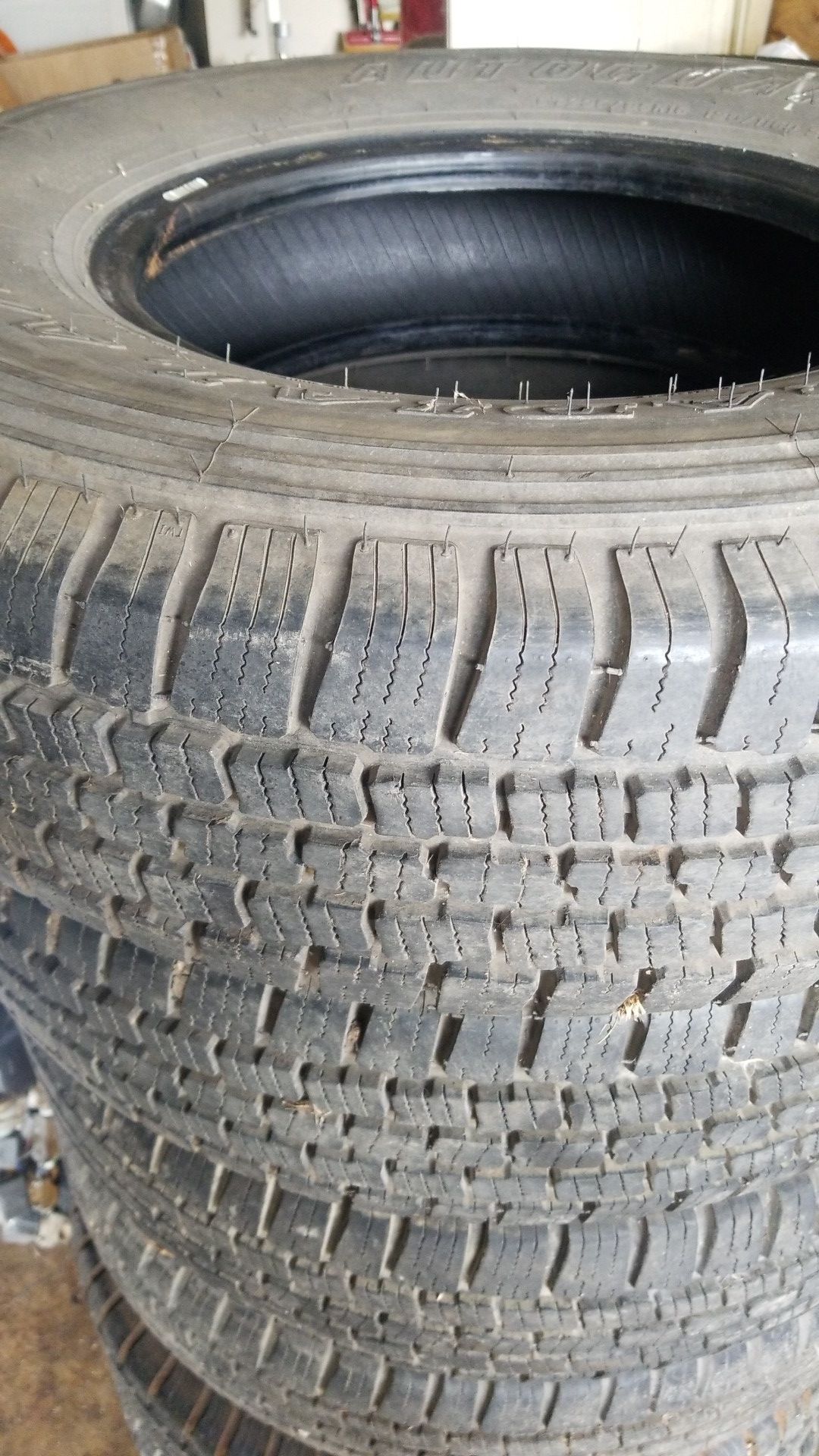 (6) 235/85 R16 Autoguard dually tires