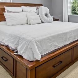 Cal-King Storage Bed