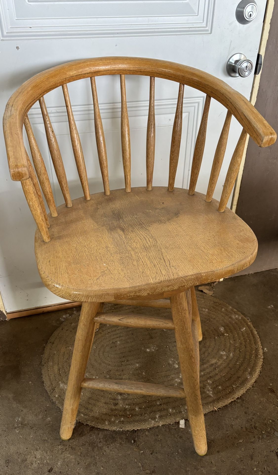 Wooden Chair Stool