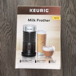 Keurig Milk, Frother Hot And Cold New