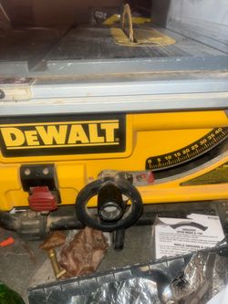 Dewalt table saw DW745 10 inch