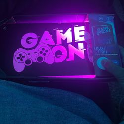 game on led sign
