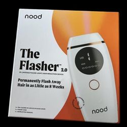 Nood Flasher 2.0 IPL Laser Hair Removal Device for Women & Men Pain-free 